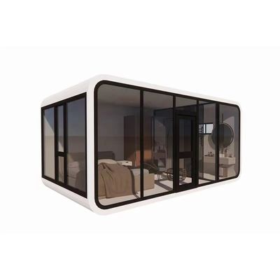 Painel Sandwich de lã de rocha de parede Modern Outdoor Portátil Mobile Vessel Space Capsule Hotel House