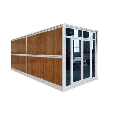 Casa pré-fabricada de janela de alumínio Casa de contêiner dobrável modular para suporte técnico online