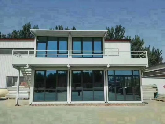Casa de contêineres dobrável para loja Hotel Engenharia Hospital Farmhouse Design Style