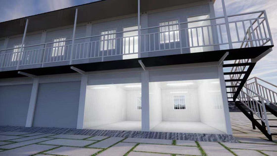 Casa de contêineres dobrável para loja Hotel Engenharia Hospital Farmhouse Design Style