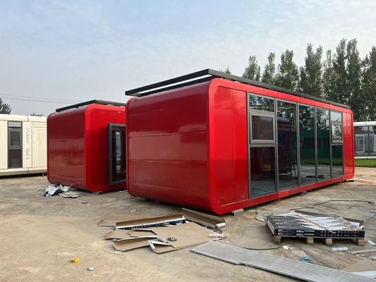 Design Container House Segundo andar Apple Cabin para casas pré-fabricadas em contêineres