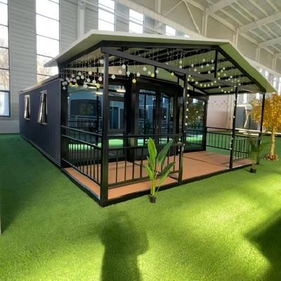 Casa de contêiner de asa dupla A solução perfeita para mudança fácil e vida verde