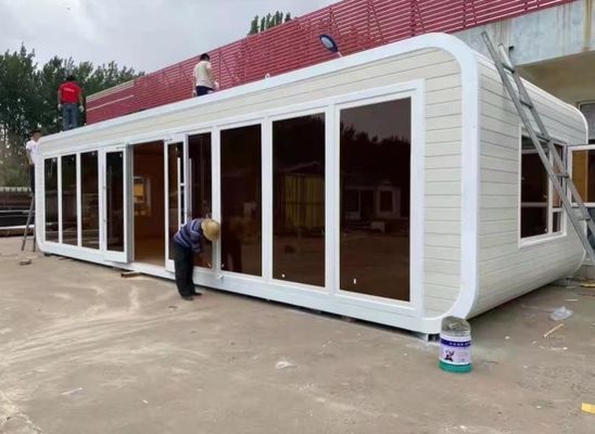 Design Container House Segundo andar Apple Cabin para casas pré-fabricadas em contêineres