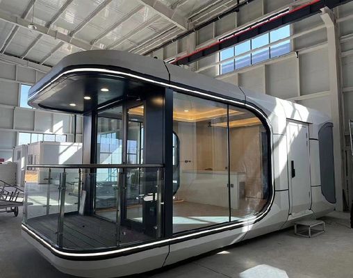 38 M2 Modelo E7 Casa Capsula Solar Casas modulares com 2 quartos/cozinha/banheiro