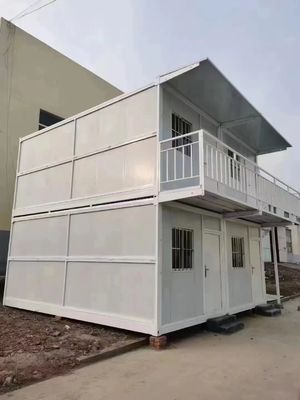 Habitação de escritório dobrável Casa pré-fabricada Casa de contentores com vantagem de instalação rápida