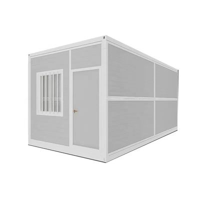 MGO Piso de Tabuleiro 20ft 40ft Prefab Container Dobrável Casas Dobrável Flat Pack Container House