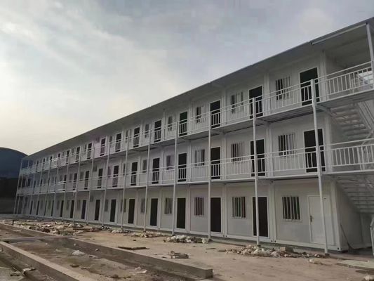 MGO Piso de Tabuleiro 20ft 40ft Prefab Container Dobrável Casas Dobrável Flat Pack Container House