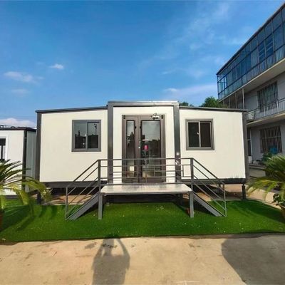 Casa de contêiner de lar móvel com estilo luxuoso e teto de painéis de sanduíche EPS