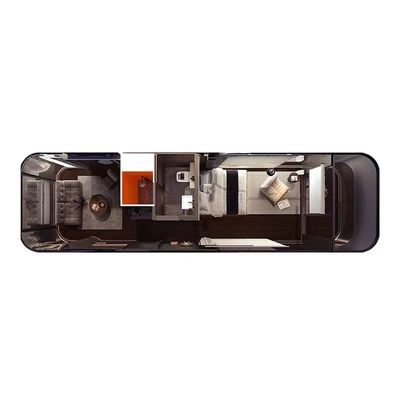 Capsula de espaço de exterior personalizada com painel de Sandwich de lã de rocha