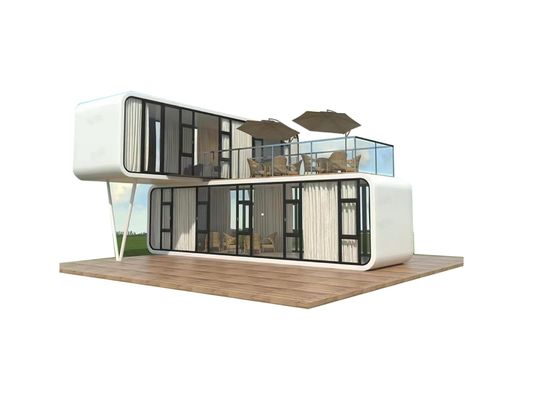 Design contemporâneo estilo de luxo Soundproof Mobile Apple Pod Cabine Container House