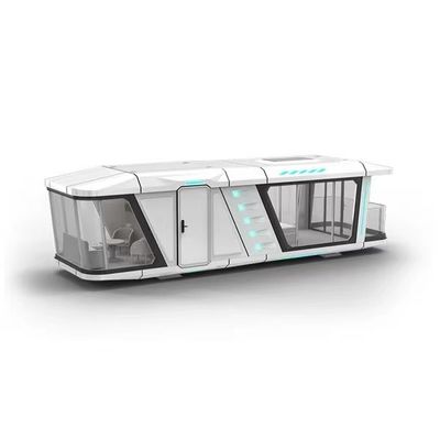 Rock Wool Sandwich Panel Parede Luxury Capsule House para Casa Prefab Space Capsule Cama