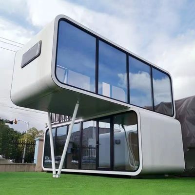 Design contemporâneo estilo de luxo Soundproof Mobile Apple Pod Cabine Container House