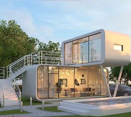 Apple Cottage Modern Design Container House para o seu Jardim Adaptabilidade Viver