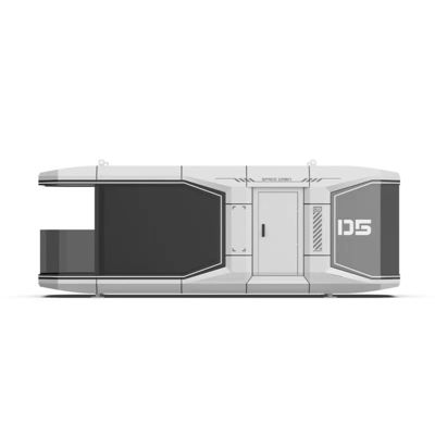 Casa Capsula Solar Espacial A mistura perfeita de luxo e natureza no piso de tabuleiro MGO