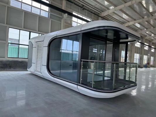 Experimente o luxo em uma casa cápsula com uma vista mais ampla