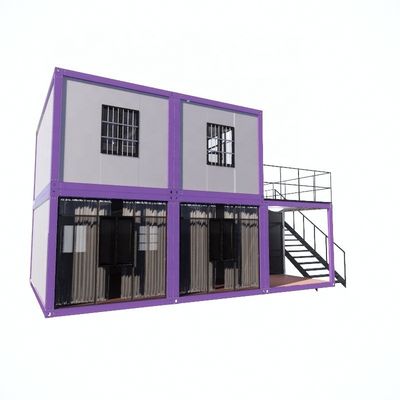 18 metros quadrados de casas móveis rapidamente e facilmente montadas com 5950 mm de comprimento