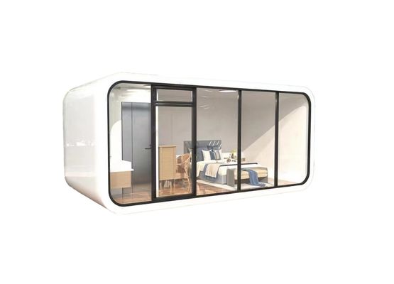 Casa pré-fabricada moderna ao ar livre Casa de trabalho móvel Office Pod Apple Cabin with Design