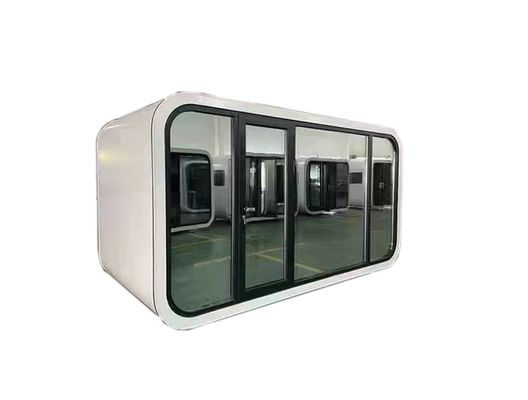 Casa pré-fabricada moderna ao ar livre Casa de trabalho móvel Office Pod Apple Cabin with Design