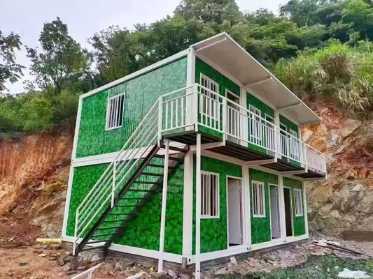 Eficientemente montar casa de contêineres com piso de PVC fácil instalação acessível