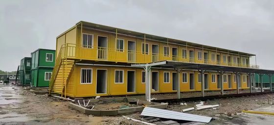 Eficientemente montar casa de contêineres com piso de PVC fácil instalação acessível