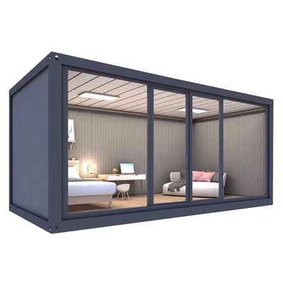 Sala de contêineres de montagem rápida contemporânea Casa pré-fabricada com design moderno