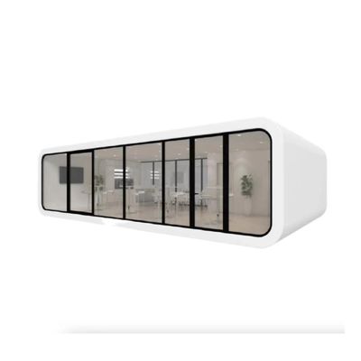 Pavimento de madeira composta Moderno 20ft Modular Apple House Cabin com materiais ecológicos