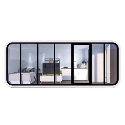 Pavimento de madeira composta Moderno 20ft Modular Apple House Cabin com materiais ecológicos