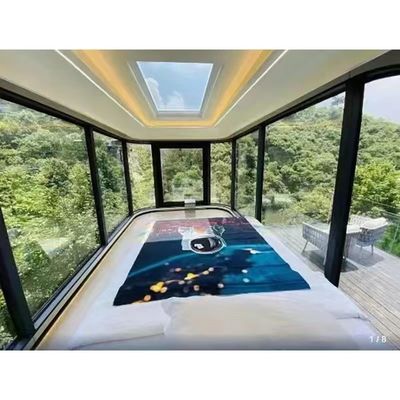 Melhorar o espaço de vida Casa pré-fabricada moderna de luxo com piso de tabuleiro MGO