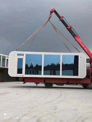 Custom Outdoor Modular Design Casa Prefabricada para Apple Cottage