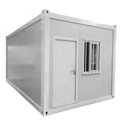 Casa de contêiner dobrável pré-fabricada resistente ao vento tipo Z com estrutura de aço leve Q235/Q345