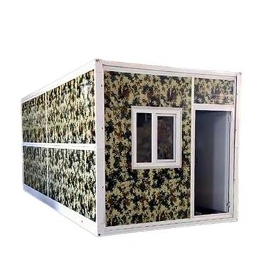 Casa pré-fabricada para o local de construção