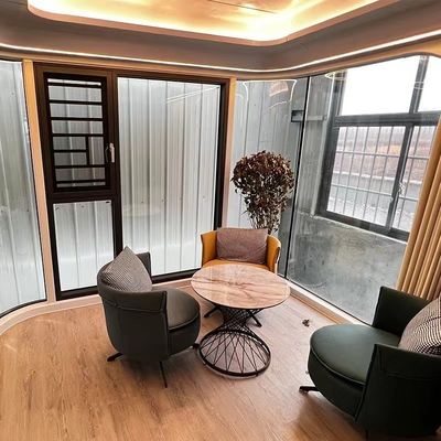 Casa cápsula A combinação definitiva de luxo e funcionalidade para casas pré-fabricadas modernas