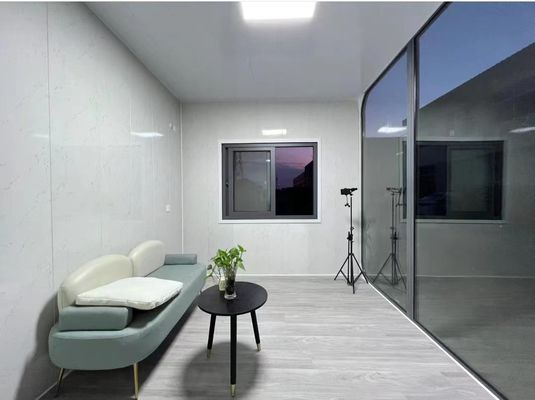 Sala de estar Jardim Moderno Design Modular Casa Prefabricada para sua Apple Cottage