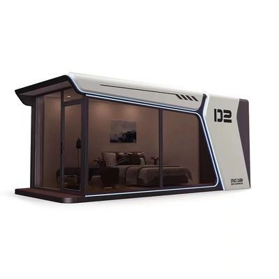 Casa móvel portátil pré-fabricada de design contemporâneo com dentro do seu orçamento
