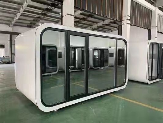 Sala de estar Jardim Moderno Design Modular Casa Prefabricada para sua Apple Cottage