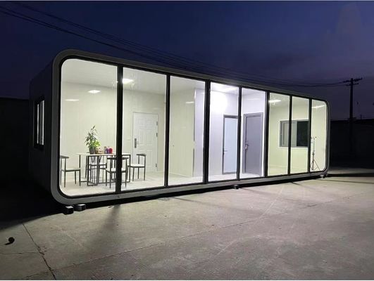 Modular Prefab Tiny Homes Container Office Portátil Apple Home Pod Cabine Apple Móvel