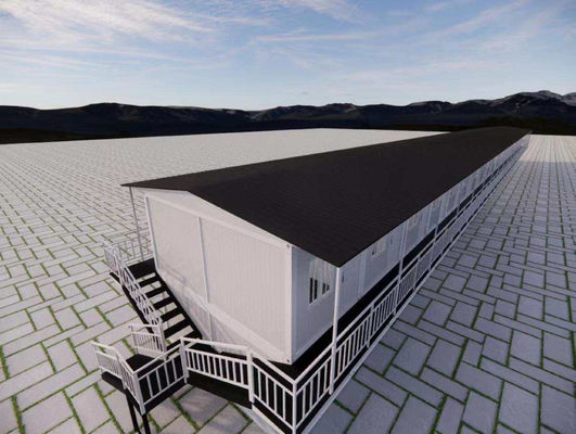 Rapidamente montar Container Room Casa modular pré-fabricada com vantagem à prova de vento