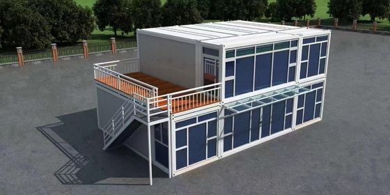 Container dobrável Casa Container pré-fabricado Casa de escritório Estilo de design Casa de fazenda