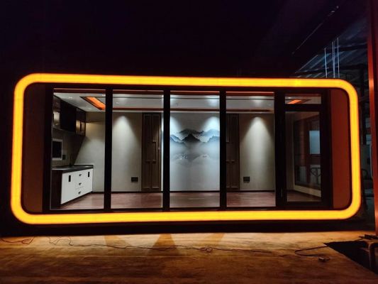 Casas pré-fabricadas portáteis de pacotes planos