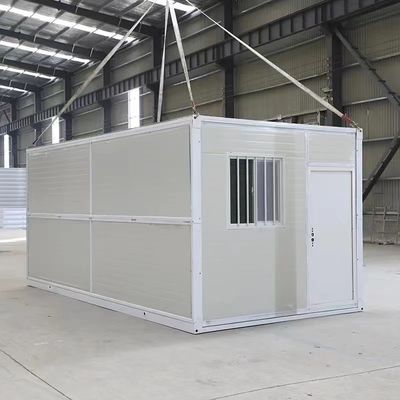 Casa de contêiner dobrável pré-fabricada contemporânea para escritório