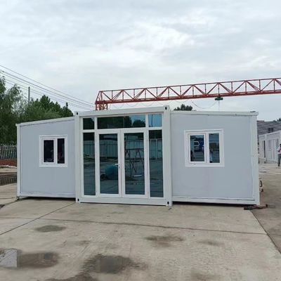 Expandir casa com 20ft sala de contentores de asa dupla MGO piso de tabuleiro estilo luxuoso