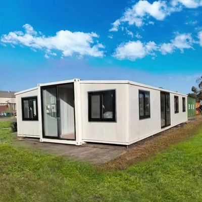 Expandir casa com 20ft sala de contentores de asa dupla MGO piso de tabuleiro estilo luxuoso