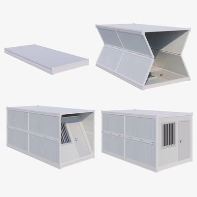 Estilo de design de casa de fazenda Modular Container Móvel Casa dobrável com janela de alumínio