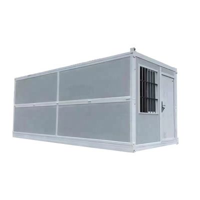 Casa de contêiner dobrável para escritório pré-fabricado Q235/Q345 Quadro de aço leve