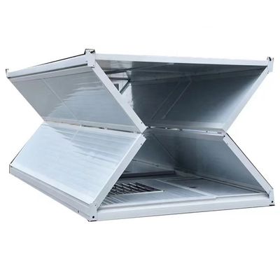 Casa de contêiner dobrável para escritório pré-fabricado Q235/Q345 Quadro de aço leve