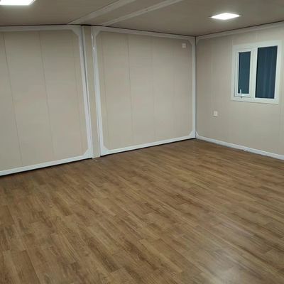 Casa de luxo pré-fabricada com contentor móvel e teto de painéis de sanduíche EPS