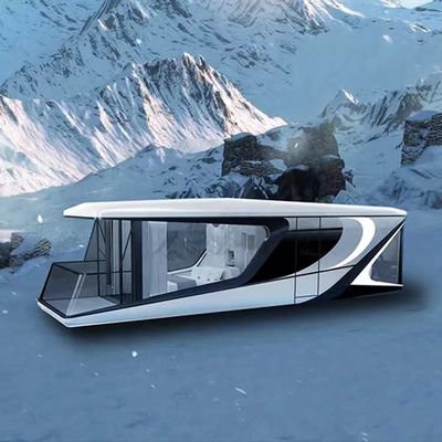 Capsula espacial Casa pré-fabricada moderna Cor contemporânea personalizada