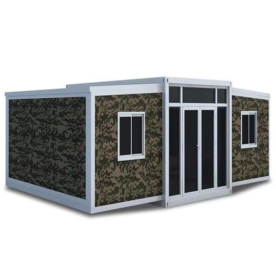 Modern Design 20ft 40ft Cabine Dobrada Ala dobrável para exterior e personalização