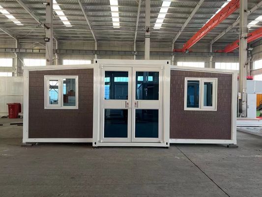 Modern Design 20ft 40ft Cabine Dobrada Ala dobrável para exterior e personalização