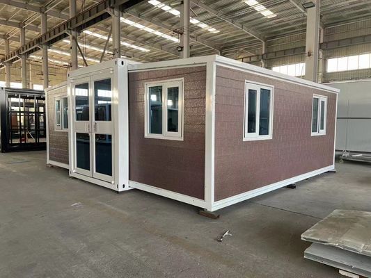 Modern Design 20ft 40ft Cabine Dobrada Ala dobrável para exterior e personalização